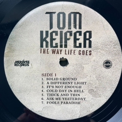 Винтажная виниловая пластинка LP Tom Keifer The Way Life Goes (США 2013) (СД в комплекте)
