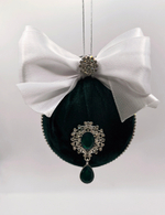 Ёлочные игрушки "БАРХАТ" 4шт