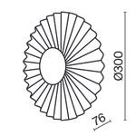 Настенный светильник (бра) Maytoni MOD233WL-L11BS3K