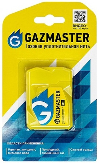 Нить уплотнительная газовая GAZMASTER 25м бокс