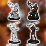 Female Half-Orc Fighter / Полуорочьи воительницы