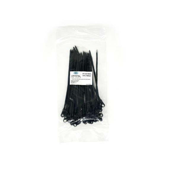 Кабельные стяжки под саморез Crystal Car Audio CT-3.5/150S (50 шт.)