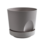 Кашпо "Тренд" (0,8л.) Цв. Серый жемчуг