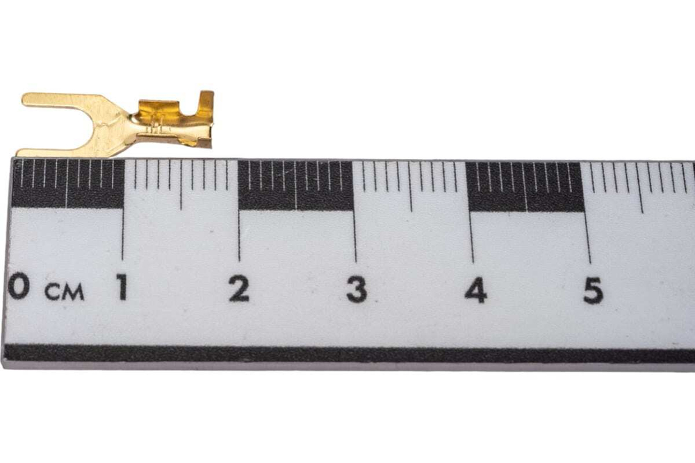 Вилочный наконечник REXANT 4.5 мм, 1-1.5 кв.мм 100 шт 08-0171