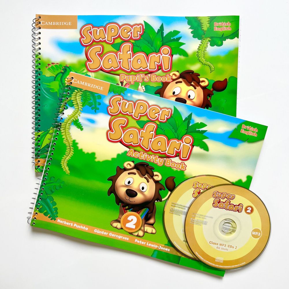 Super Safari 2 Pupil&#39;s Book + Activity Book