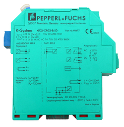 Барьер искрозащиты Pepperl+Fuchs KFD2-CRG2-Ex1D Трансмиттер 191877, D-68307