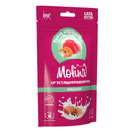 Лакомство для кошек и котят Molina хрустящие подушечки с начинкой из тунца и креветок, URINARY, 60г