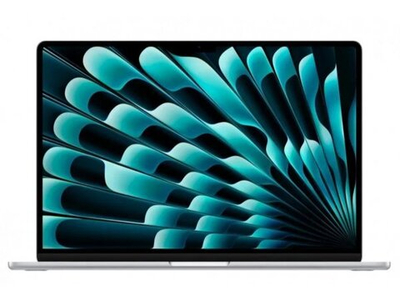 15.3 Ноутбук Apple MacBook Air 15 2023 2880x1864, Apple M2, RAM 8 ГБ, SSD 256 ГБ, Apple graphics 10-core, macOS, MQKR3, Silver, английская раскладка