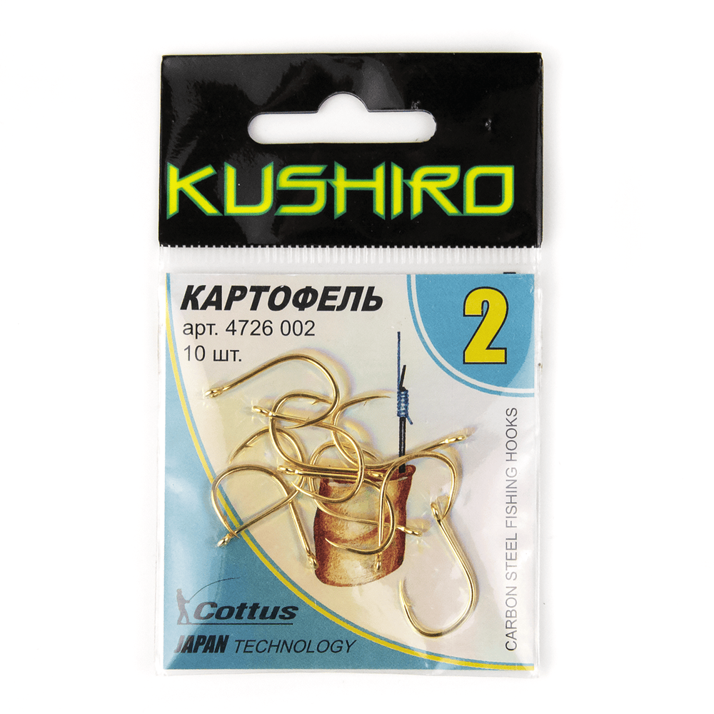 Крючок Cottus Kushiro Картофель (10шт)