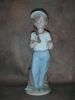 Статуэтка. Фарфор. Мальчик-бейсболист. Lladro. Испания