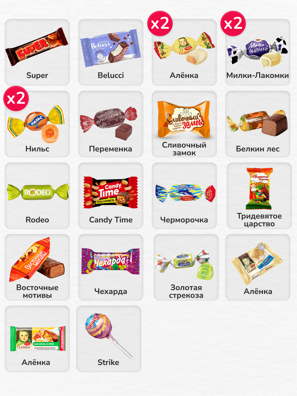 Сладкий новогодний подарок "Дедушкино счастье" 350гр