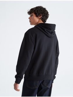 Худи Calvin Klein Monogram Logo Fleece Black