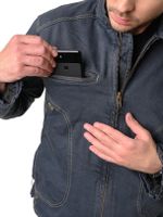 Ghost / Slim fit Cordura Denim стрейч / Серый