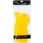 Вилка пласт Yellow Sunshine 20шт