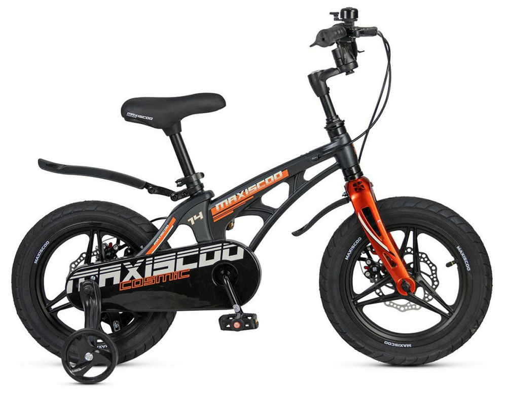 Детский велосипед Maxiscoo Cosmic Deluxe Plus 14'' (2025)