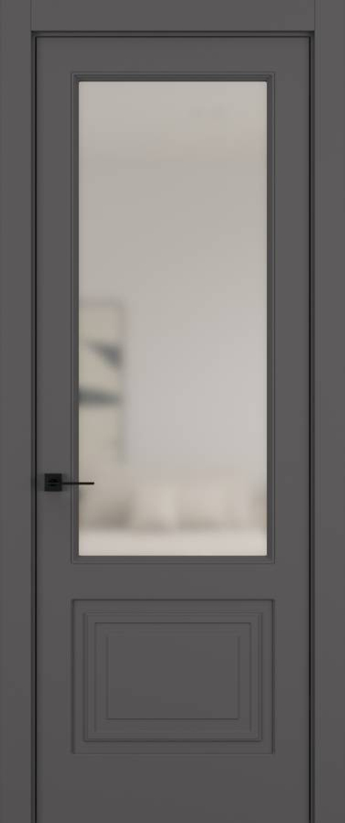 Дверь 02V ELEGANT Матовый Антрацит