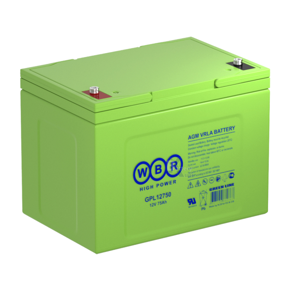 Аккумулятор WBR GPL 12750 (AGM)