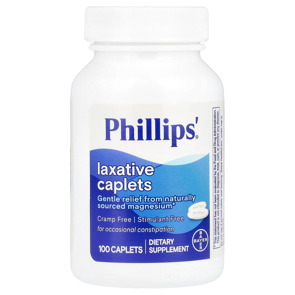 Phillip's, слабительное капсулы, 500 мг, 100 капсул