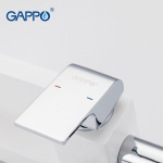 Смеситель GAPPO G7296 с бумагодержателем и гигиеническим душем, белый кварц