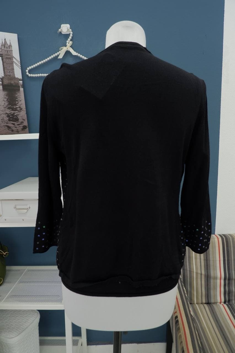 Комплект Betty Barclay кардиган и топ с пайетками 42 размер