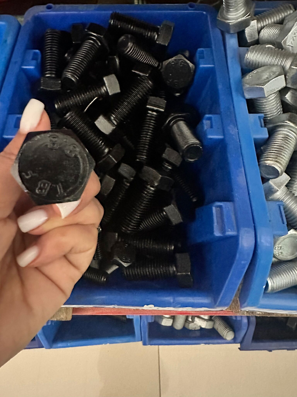 Высокопрочный болт М16*40 класса прочности8*8