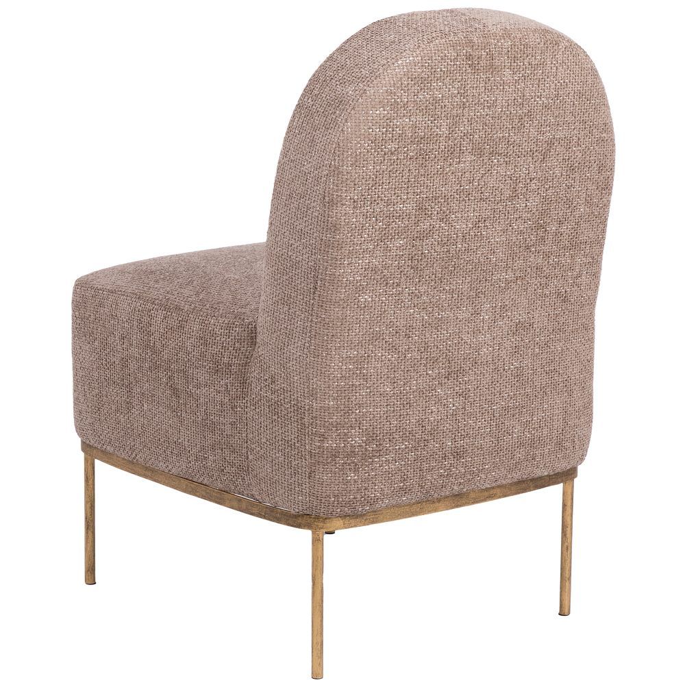 Кресло Monstera Deliciosa (Монстера) Минк Амбер