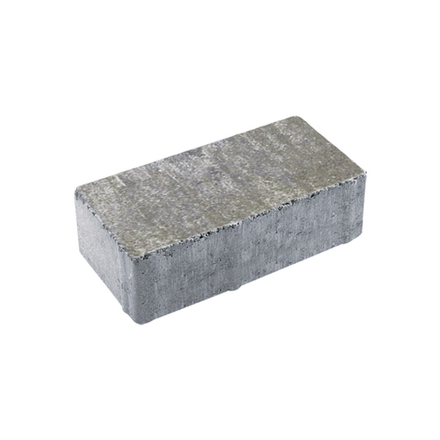 Тротуарная плитка ПРЯМОУГОЛЬНИК 200x100 мм - Искусственный камень Габбро