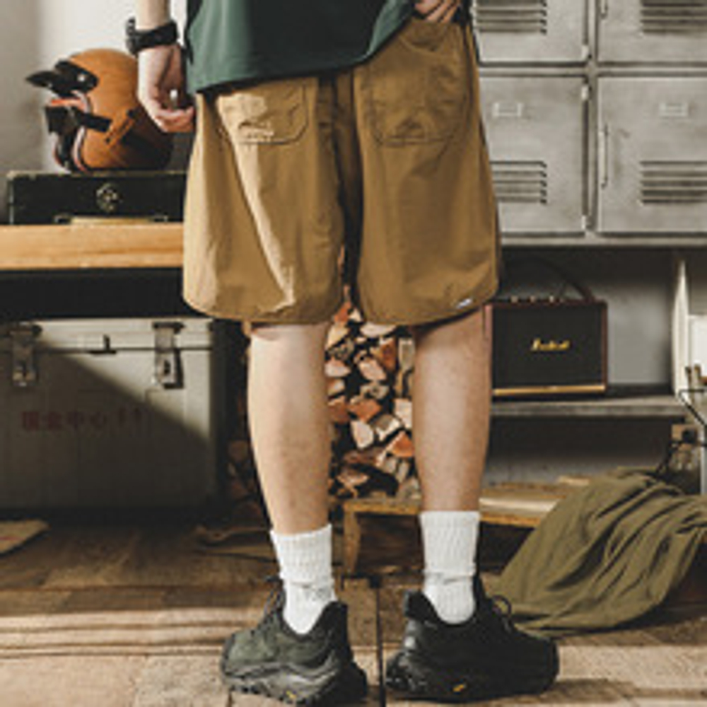 Шорты для мужчин летние лёгкие нейлоновые ,американский тренд для пляжа и спорта