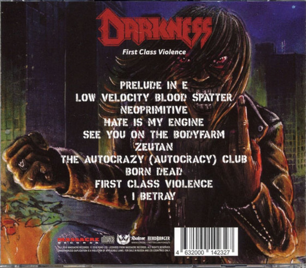 Darkness / First Class Violence (RU)(CD)
