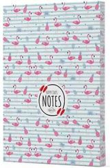Flamingo 4 - Yan Boyamalı Çizgili Defter