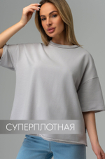 Женская футболка из футера Happyfox