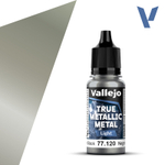 Vallejo True Metallic Metal - Obsidian Black (Light)