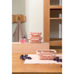 Контейнер Smart Solutions 1.05л бежевый в чехле