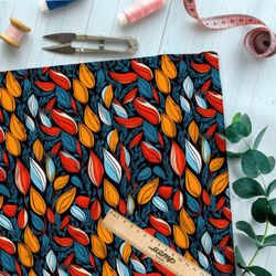 Ткань премиум атлас абстрактное разнообразие