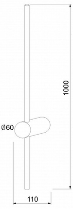 Бра Elektrostandard Cane a061490