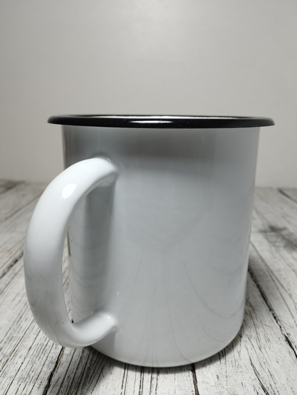 Кружка 1,0л с рисунком Клубника садовая белая (12шт) 1с3с