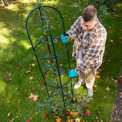 Колонна садовая декоративная для вьющихся растений, 205 х 38 см, круглая Palisad