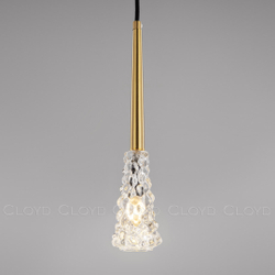 Подвесной светильник Cloyd ALEMAND-B P1 / латунь (арт.11093)