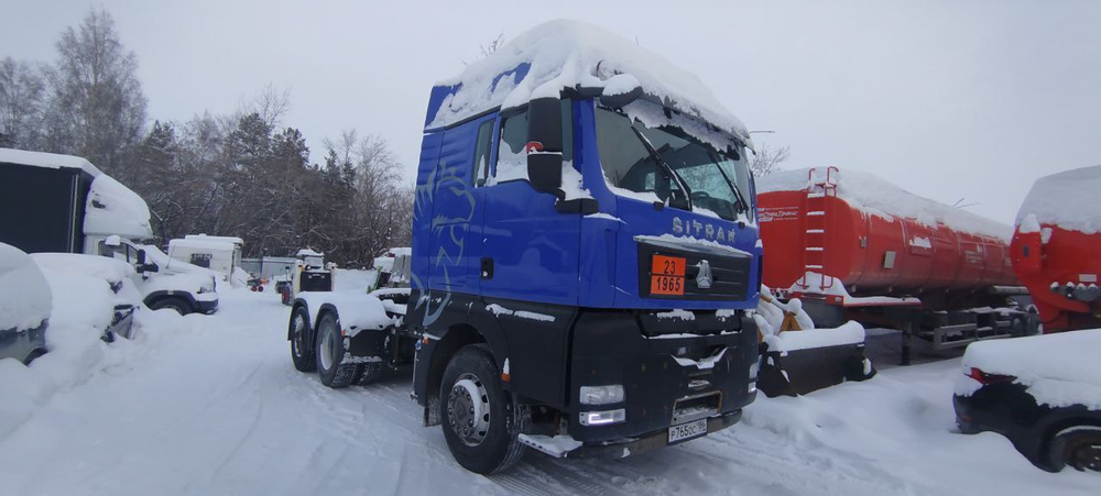 SITRAK C7H 6x4 Седельный тягач ZZ4256V364HE (Дизельный, 12,4 л, 540 л.с., АТ)