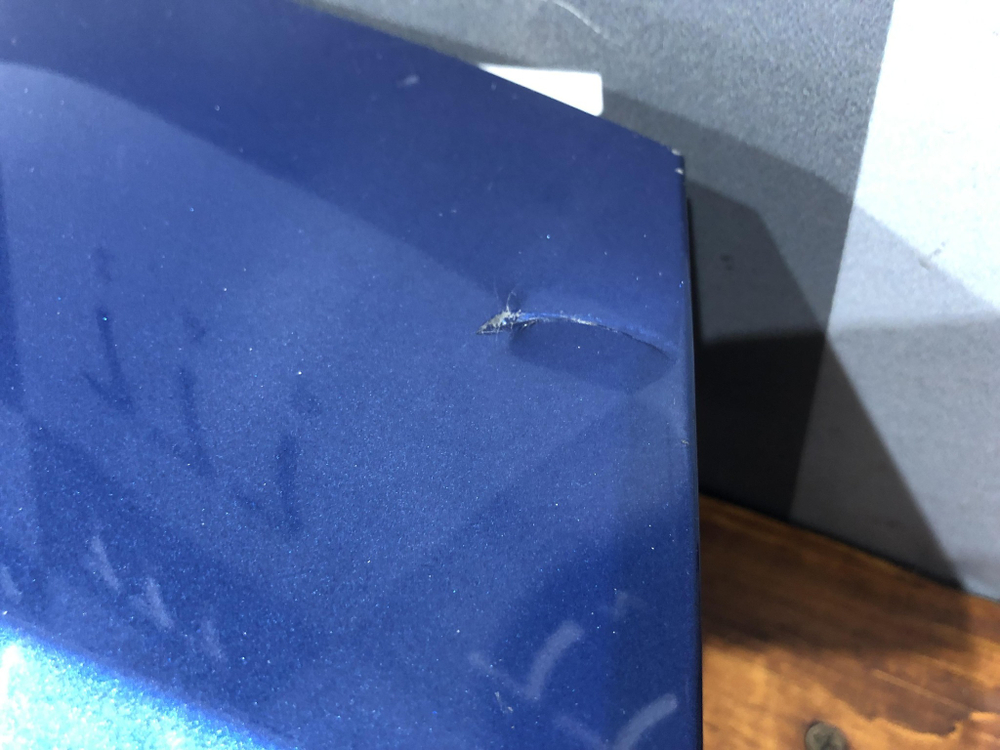 Бампер задний левая часть Skoda Karoq 17-нв Б/У Оригинал 57r807983