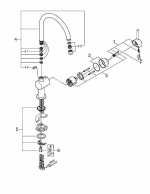 Смеситель для кухни Grohe Minta 32917KS0 черный