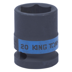 Головка торцевая ударная шестигранная 1/2&quot;, 20 мм KING TONY 453520M