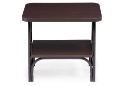 Прикроватная тумба Клео 2 черная / венге