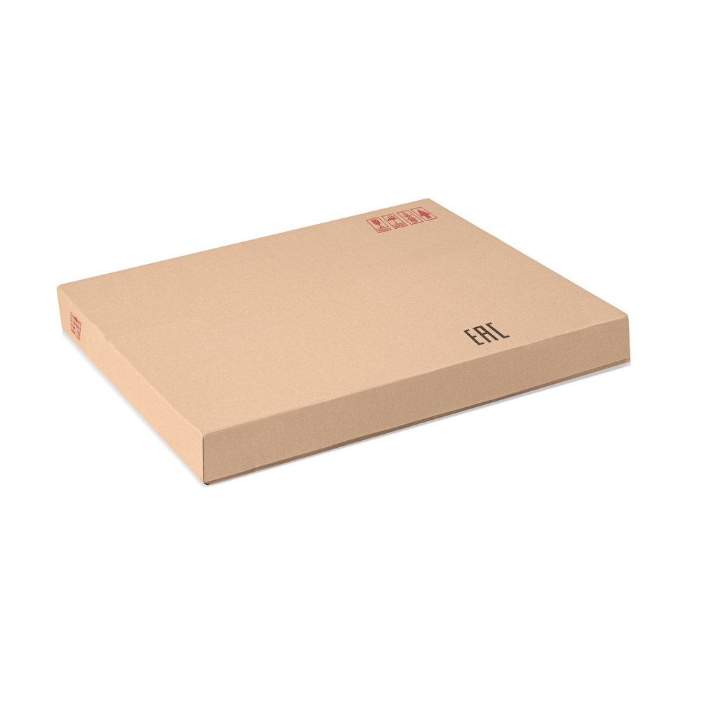 Стол деревянный Woodville Кангас 120х80х77 дуб вотан, белый, ножки белые