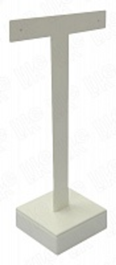 Подставка для серег/ушки/2 отверстия/квадратное основание/Н-125 мм.