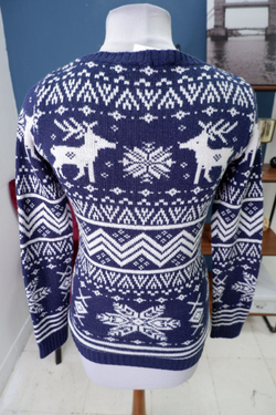 Джемпер Terranova с оленями 44 размер