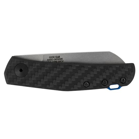 Складной нож Zero Tolerance 0230 c клинком из стали CPM-20CV, рукоять карбон