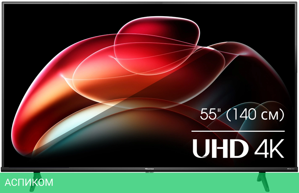 Телевизор LED Hisense 55" 55A6K