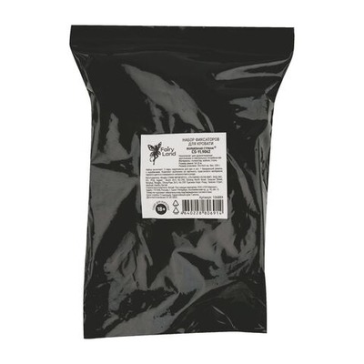 Черный комплект строп для фиксации на кровати (Цвет: черный)