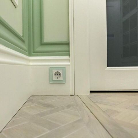 Рамка на 1 пост натуральное стекло